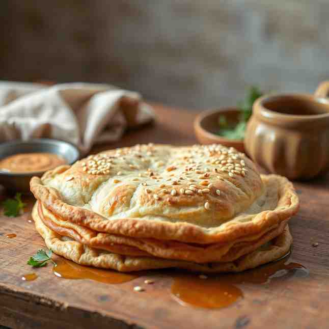 Homemade Malawach - Flaky Yemeni Bread Recipe